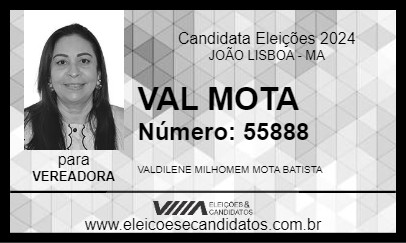 Candidato VAL MOTA 2024 - JOÃO LISBOA - Eleições