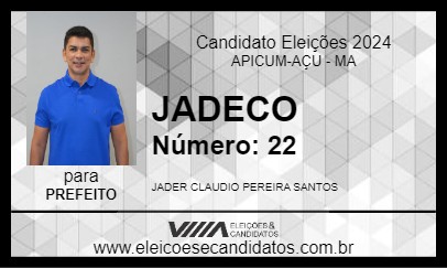 Candidato JADECO 2024 - APICUM-AÇU - Eleições