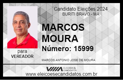 Candidato MARCOS MOURA 2024 - BURITI BRAVO - Eleições