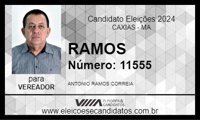 Candidato RAMOS 2024 - CAXIAS - Eleições