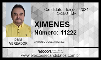 Candidato XIMENES 2024 - CAXIAS - Eleições