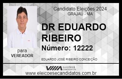 Candidato DR EDUARDO RIBEIRO 2024 - GRAJAÚ - Eleições