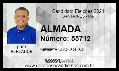 Candidato ALMADA 2024 - SANTA INÊS - Eleições