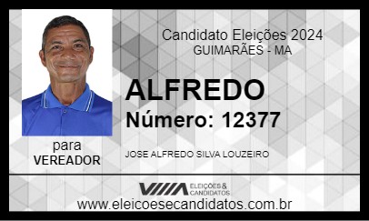 Candidato ALFREDO 2024 - GUIMARÃES - Eleições