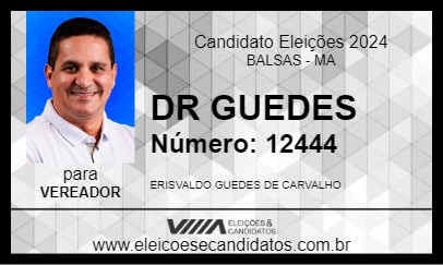 Candidato DR GUEDES 2024 - BALSAS - Eleições