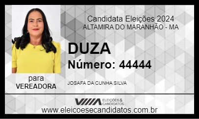 Candidato DUZA 2024 - ALTAMIRA DO MARANHÃO - Eleições