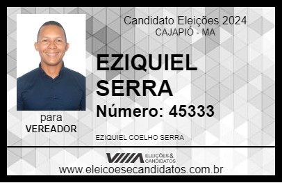 Candidato EZIQUIEL SERRA 2024 - CAJAPIÓ - Eleições