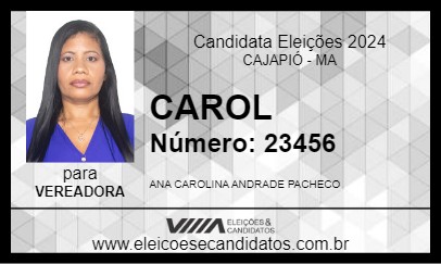 Candidato CAROL 2024 - CAJAPIÓ - Eleições