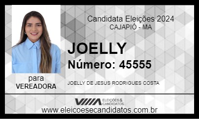 Candidato JOELLY 2024 - CAJAPIÓ - Eleições