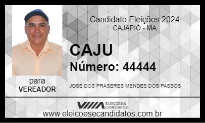 Candidato CAJU 2024 - CAJAPIÓ - Eleições