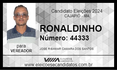 Candidato RONALDINHO 2024 - CAJAPIÓ - Eleições