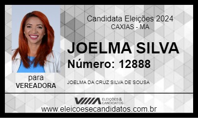 Candidato JOELMA SILVA 2024 - CAXIAS - Eleições