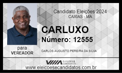 Candidato CARLUXO 2024 - CAXIAS - Eleições