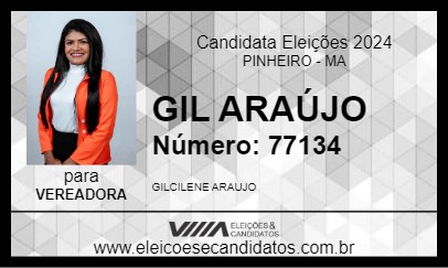 Candidato GIL ARAÚJO 2024 - PINHEIRO - Eleições