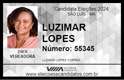 Candidato LUZIMAR LOPES 2024 - SÃO LUÍS - Eleições