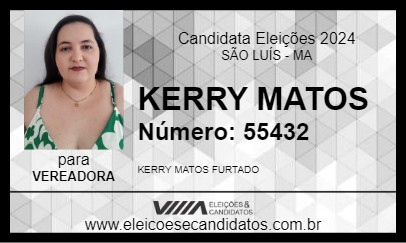 Candidato KERRY MATOS 2024 - SÃO LUÍS - Eleições