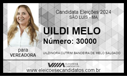 Candidato UILDI MELO 2024 - SÃO LUÍS - Eleições