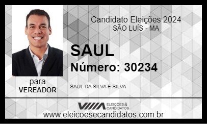 Candidato SAUL 2024 - SÃO LUÍS - Eleições