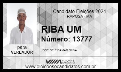 Candidato RIBA UM 2024 - RAPOSA - Eleições