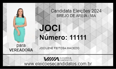 Candidato JOCI 2024 - BREJO DE AREIA - Eleições