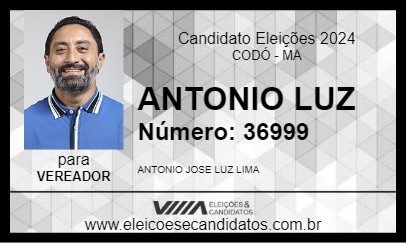 Candidato ANTONIO LUZ 2024 - CODÓ - Eleições