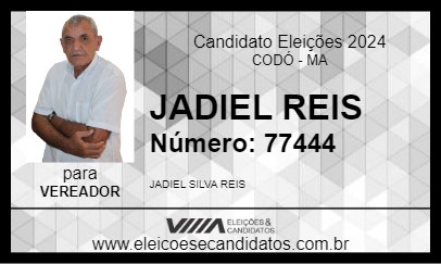 Candidato JADIEL REIS 2024 - CODÓ - Eleições