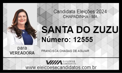 Candidato SANTA DO ZUZU 2024 - CHAPADINHA - Eleições