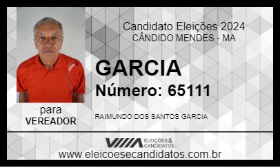 Candidato GARCIA 2024 - CÂNDIDO MENDES - Eleições