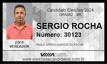 Candidato SERGIO ROCHA 2024 - GRAJAÚ - Eleições