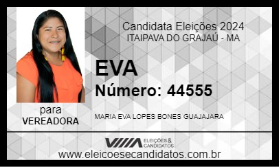 Candidato EVA 2024 - ITAIPAVA DO GRAJAÚ - Eleições