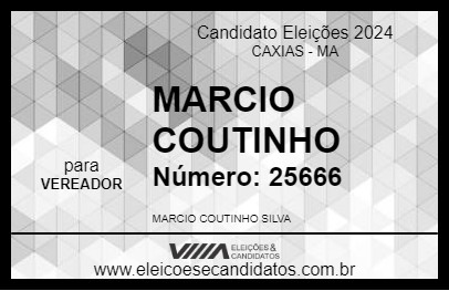 Candidato MARCIO COUTINHO 2024 - CAXIAS - Eleições