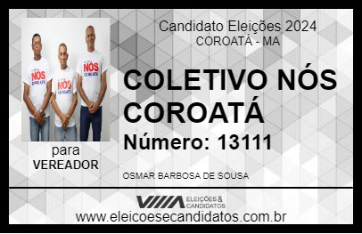 Candidato FIT FIT 2024 - COROATÁ - Eleições