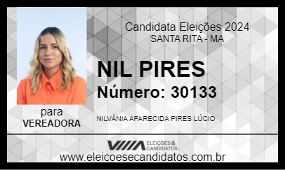 Candidato NIL PIRES 2024 - SANTA RITA - Eleições