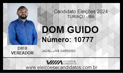 Candidato DOM GUIDO 2024 - TURIAÇU - Eleições