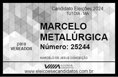 Candidato MARCELO METALÚRGICA 2024 - TUTÓIA - Eleições