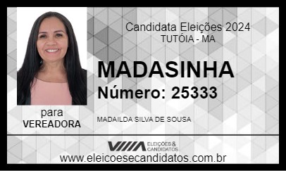 Candidato MADASINHA 2024 - TUTÓIA - Eleições