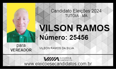 Candidato VILSON RAMOS 2024 - TUTÓIA - Eleições