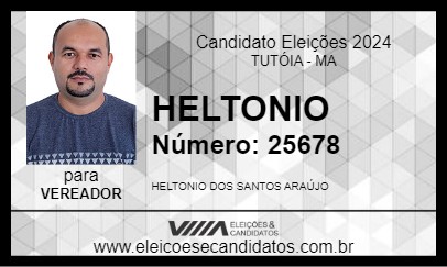 Candidato HELTONIO 2024 - TUTÓIA - Eleições