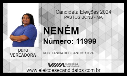 Candidato NENÉM 2024 - PASTOS BONS - Eleições