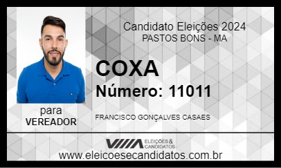 Candidato COXA 2024 - PASTOS BONS - Eleições