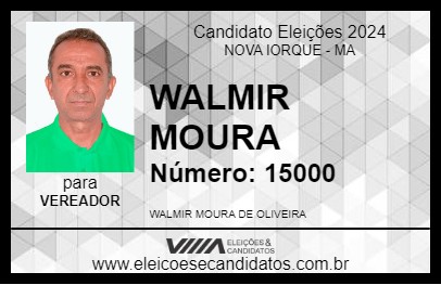 Candidato WALMIR MOURA 2024 - NOVA IORQUE - Eleições