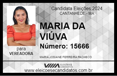 Candidato MARIA DA VIÚVA 2024 - CANTANHEDE - Eleições