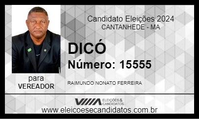 Candidato DICÓ 2024 - CANTANHEDE - Eleições