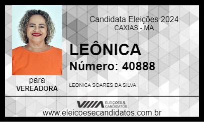 Candidato LEÔNICA 2024 - CAXIAS - Eleições