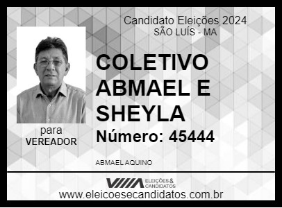 Candidato ABMAEL COLETIVO AQUINOS 2024 - SÃO LUÍS - Eleições