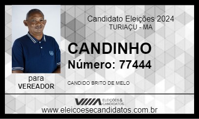 Candidato CANDINHO 2024 - TURIAÇU - Eleições