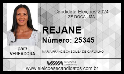 Candidato REJANE 2024 - ZÉ DOCA - Eleições