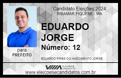 Candidato EDUARDO JORGE 2024 - RIBAMAR FIQUENE - Eleições