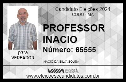 Candidato PROFESSOR INACIO 2024 - CODÓ - Eleições