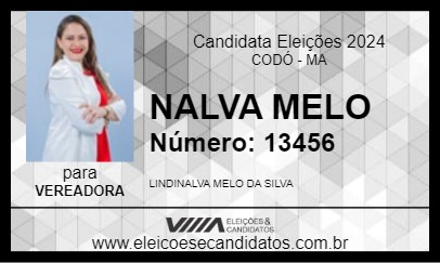 Candidato NALVA MELO 2024 - CODÓ - Eleições